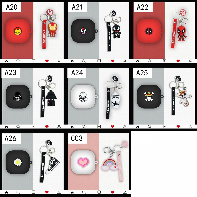 RE641 Redmi Buds 6 lite case  / 6 play / 6 Active  Silicone Protective Case Dust-proof Protective Case for Redmi Buds 6 lite / 6 play / 6 Active /6s