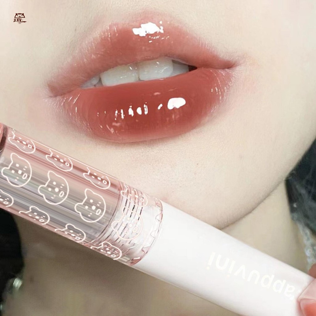 Gương Son Môi Dạng Lỏng Trang Điểm Dưỡng Ẩm Tự Nhiên Lâu Dài Hiệu Ứng Gương Son Bóng