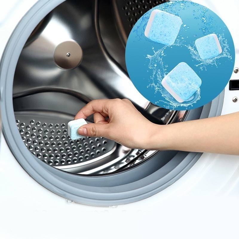 Product image Viên Tẩy Vệ Sinh Lồng Máy Giặt  H4 - Diệt Khuẩn, Tẩy Sạch Chất Cặn, Mảng Bám, Ẩm Mốc Hiệu Quả...