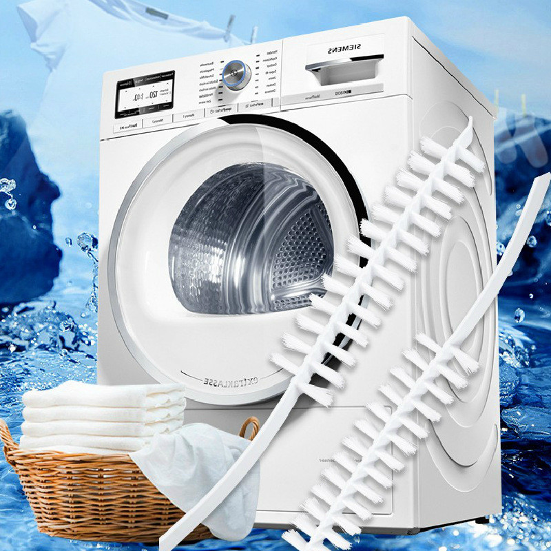 Bàn chải làm sạch đa năng cho máy giặt trống Bàn chải tay cầm dài đặc biệt Làm sạch xi lanh bên trong của máy giặt Dụng cụ máy giặt không tháo rời