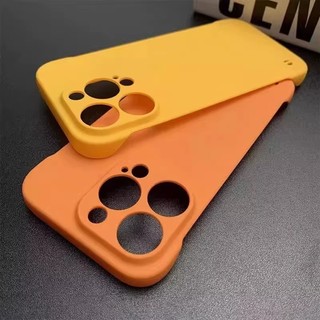 [Jlk] Ốp Điện Thoại Mờ Không Biên Giới Sang Trọng Cho iPhone 11 12 13 14 15 16 Pro Max Ốp Lưng Siêu Mỏng
