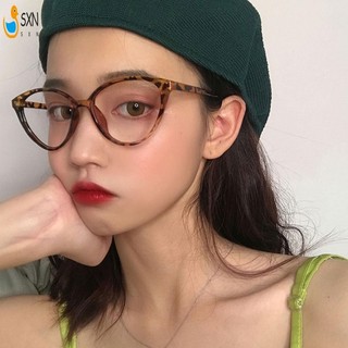 Kính Đọc Sách Tự Động Retro Khung Mắt Mèo Lớn Chống Ánh Sáng Xanh Nhiều Màu Khung Đa Năng Cho Nữ