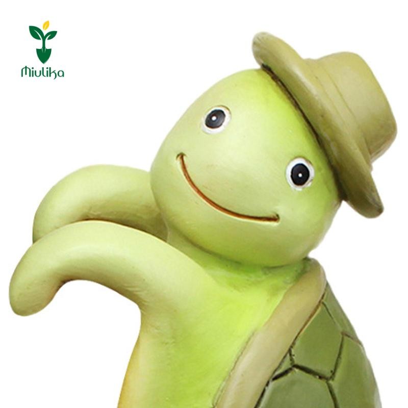 Tượng Rùa Vườn Miulika Tân Gia Bộ Sưu Tập Nhà Chậu Hoa Hugger Hình
