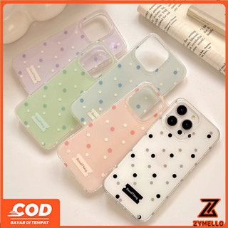 Ốp Lưng Cho OPPO Reno 16F Reno15F Reno 14F Reno 14Pro Reno 13F Reno12F Reno12 Pro Reno 11F Reno 10 Reno 8T Reno 8Z Reno 7Z Reno7 Reno8 Reno5 Đơn Giản Nhiều Màu Sắc Chấm Bi Điện Thoại IMD