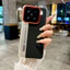 Dành Cho Xiaomi 15 15 Pro, 14 Pro 14 Ốp Lưng ELVEV Họa Tiết Tam Giác Thời Trang Da PU + Vỏ Bảo Vệ Camera PC Cứng