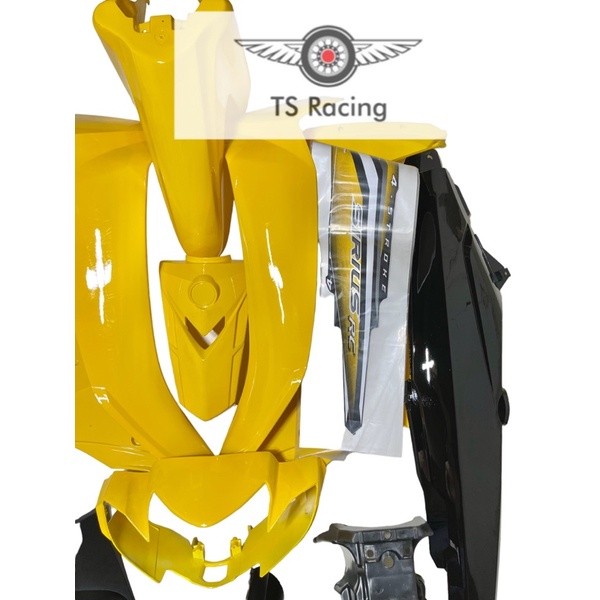 Dàn áo sirius 110 - sirius 50 - vàng đen - tặng team 3 lớp