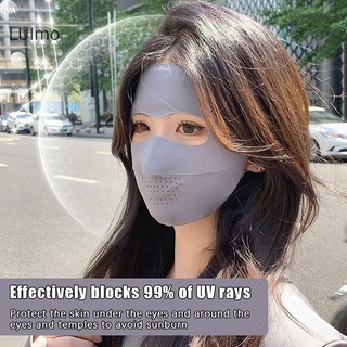 Luimo Traceless Mask Nữ Có Thể Tháo Rời Facekini Ice Silk Chống Tia UV Thoáng Khí Mùa Hè SBS Full Face Mỏng