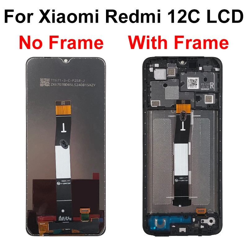 IPS Cho Xiaomi Redmi 12C 13C 13 12 14R 14C Màn Hình LCD Bộ Số Hóa Màn Hình Cảm Ứng Thay Thế