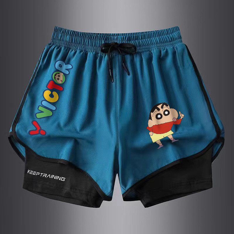Quần short cầu lông nam nữ, phong cách mới mùa hè, xu hướng tập luyện, quần short chống chói, chạy bộ, tập thể dục, đi xe đạp, thể thao, khô nhanh, quần short bóng rổ đa năng