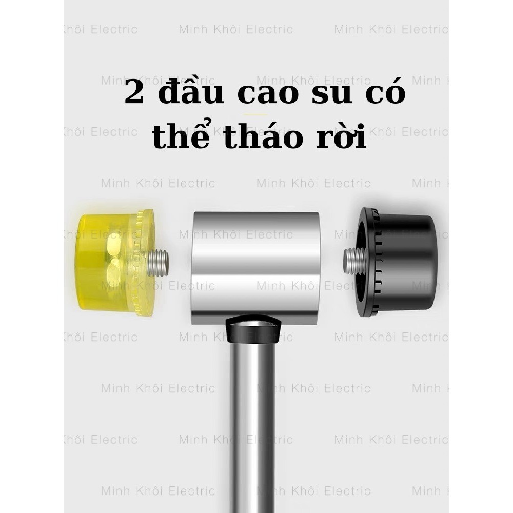 Búa cao su hai đầu,búa cao su đa năng,búa đầu bọc silicon,búa thoát hiểm,búa cao su hai mặt,búa tay cao su,búa nhổ đinh