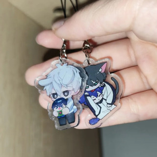 Anime Blue Lock Isagi Yoichi Nagi Seishiro Bachira Meguru Keychain Cosplay Phone Chain Acrylic Keyring Bag