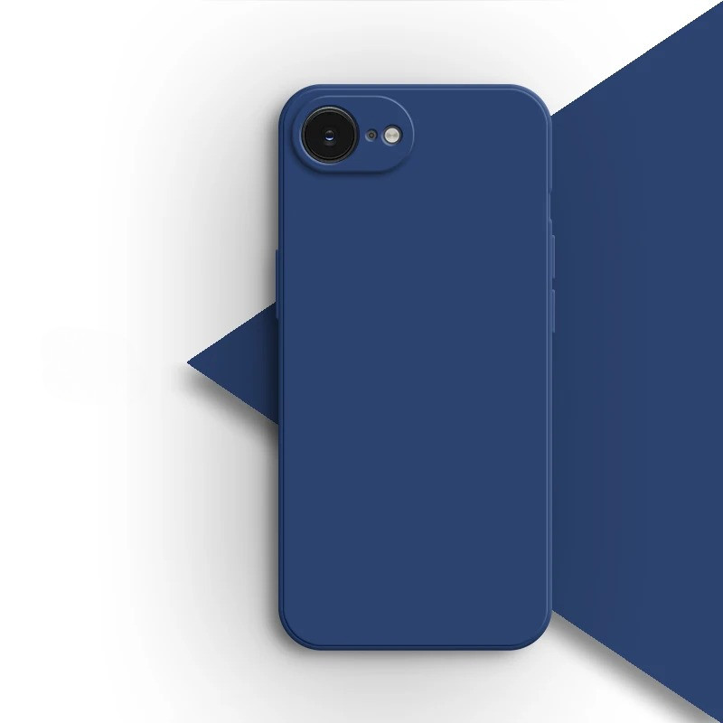 Ốp Điện Thoại TPU Mềm Silicon Lỏng Vuông Cho iPhone 16/16 Pro/16 Pro Max/16 Plus/16e, Chống Vân Tay, Bảo Vệ