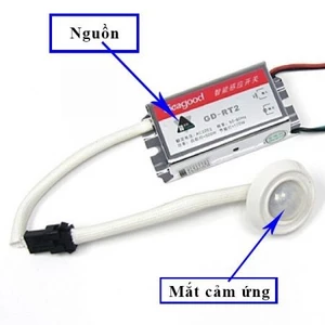 Công tắc cảm ứng hồng ngoại âm trần KAWASAN KW-320