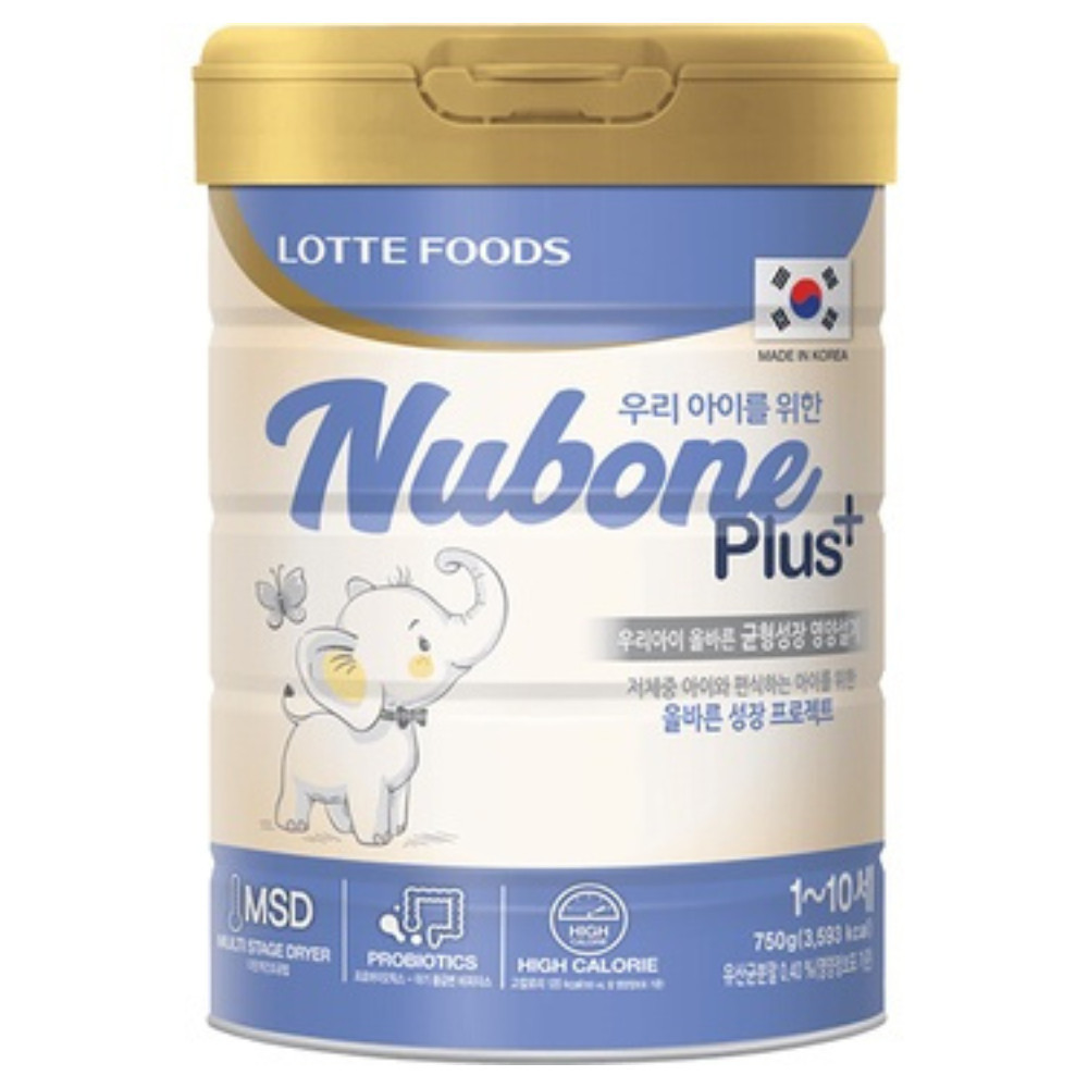 Sữa bột Nubone số 1, 2, Plus+ Hỗ Trợ Tiêu Hóa, Tăng Cân, Phát Triển Trí Não Dành Cho Bé Từ 1-10 tuổi (750g) - SBQA