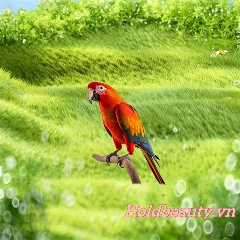 Giả Vẹt Vườn Cọc Cây Nhánh Chim Nhân Tạo Trang Trí Sân Vườn Cho Ngày Lễ Sân