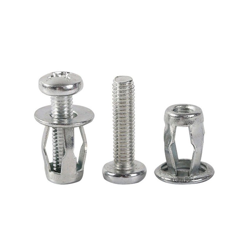 20 PCS Bộ Đai Ốc Kim Loại m4 m5 m6 m8 Mở Rộng Đai Ốc Vít Cố Định Tường Khô - Dụng Cụ Neo FE123