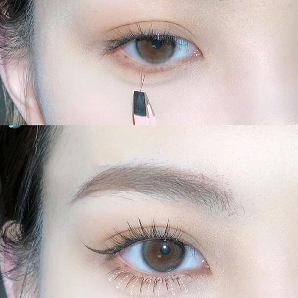 Lông mi giả Lông mi dưới Lông mi thủ công Lông mi mi mi dưới dưới mắt mềm Q5u3