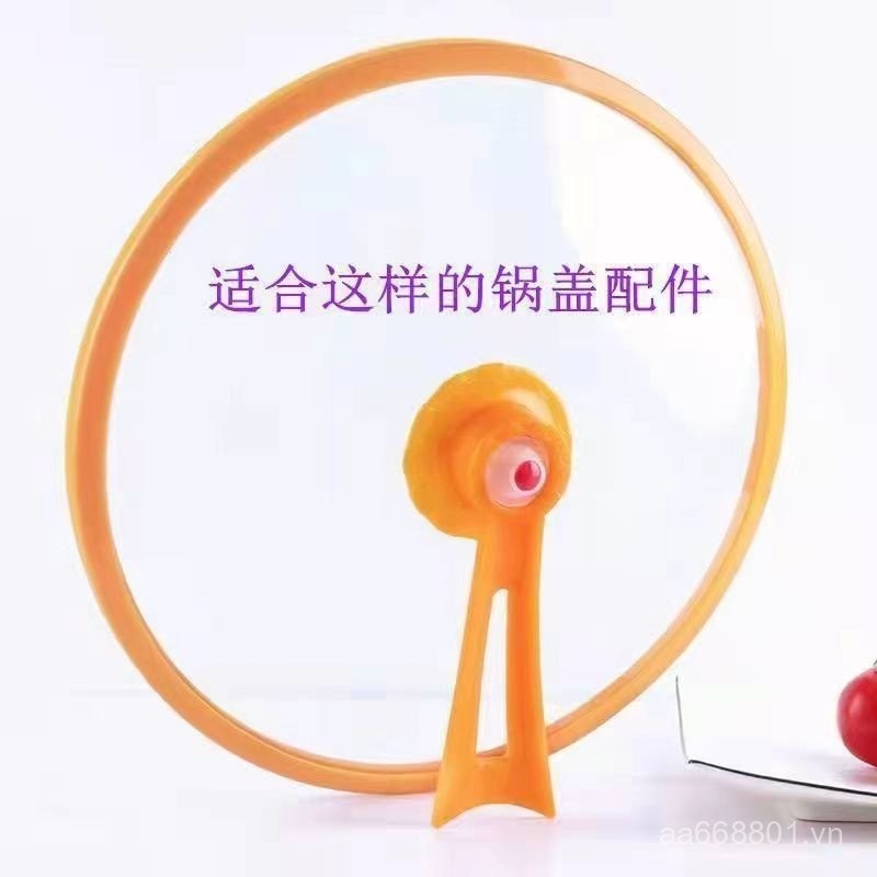 #Nắp chân không tay cầm vàng nồi sức khỏe van nhôm tay cầm bằng nhựa Vòng đệm Phụ kiện chảo Miếng Đệm Silicon vi áp
