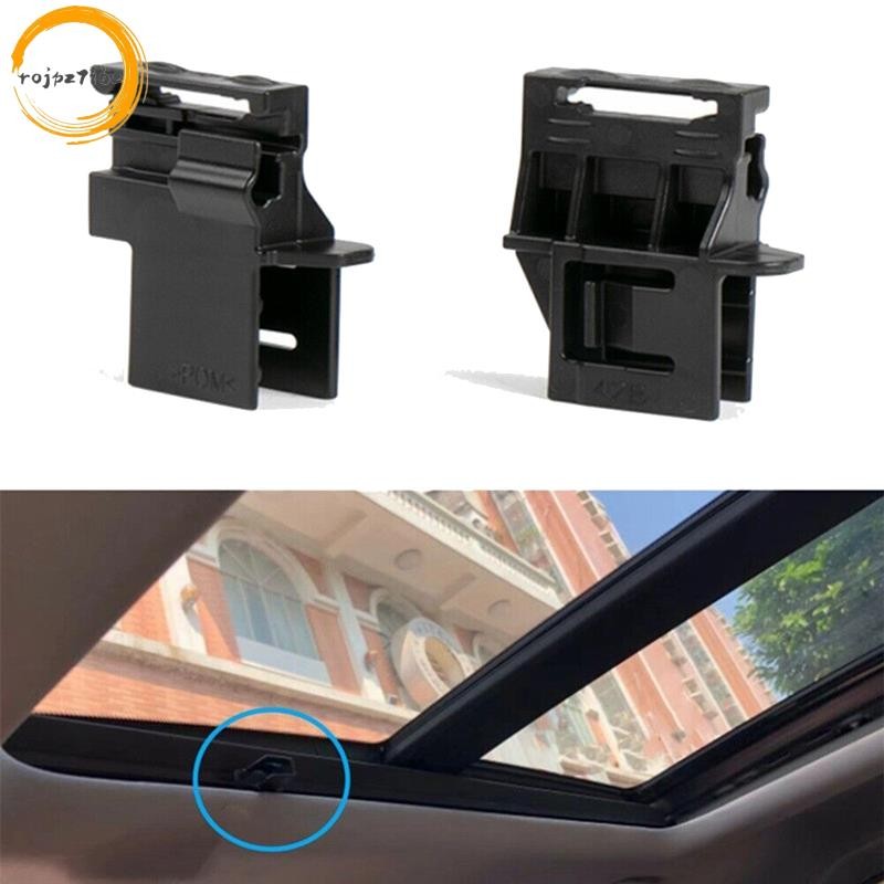 2 Chiếc Tấm Che Nắng Toàn Cảnh Cửa Chống Nắng Khóa Cố Định Che Nắng Kẹp Nhựa Đen Cho Xe Honda CRV 2017-2021