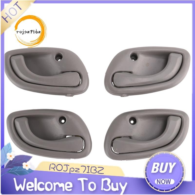 4 Bên Trong Tay Nắm Cửa Phía Trước Phía Sau Bên Trái Phải Cho Suzuki Grand Vitara Xám 95-01 83130-60G01 83110-60G01