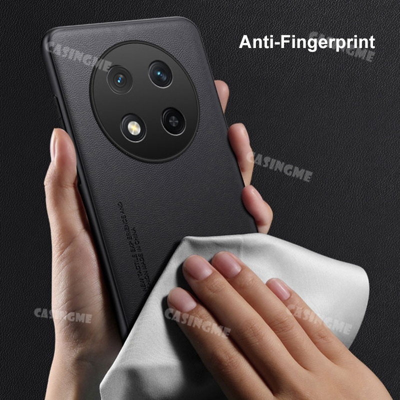 Honor X9c 5G 2024 Vỏ điện thoại da trơn sang trọng cho Honor X9c HonorX9c X9 X9b X9a a b c 9c 5G 4G 2024 Vỏ điện thoại chống sốc PC cứng mờ