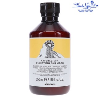 Dầu gội cho da đầu gàu DAVINES PURIFYING Shampoo 250ml [ TN ]