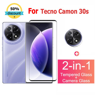 cường lực Tecno Spark 30S Kính Cường Lực Bảo Vệ Màn Hình Cho Tecno Pova 6 Neo 4 5 Pro Camon 3C0 20 8 Spark 20 Plus 10C 20C 10 5G Kính bảo vệ ống kính máy ảnh