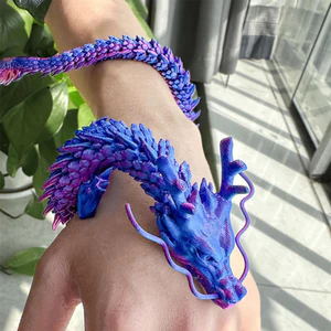 3d In Hình Rồng Nhân Vật Đồ Chơi Có Thể Đặt Ra Linh Hoạt Tượng Rồng Đồ Chơi Mô Hình Trang Trí
