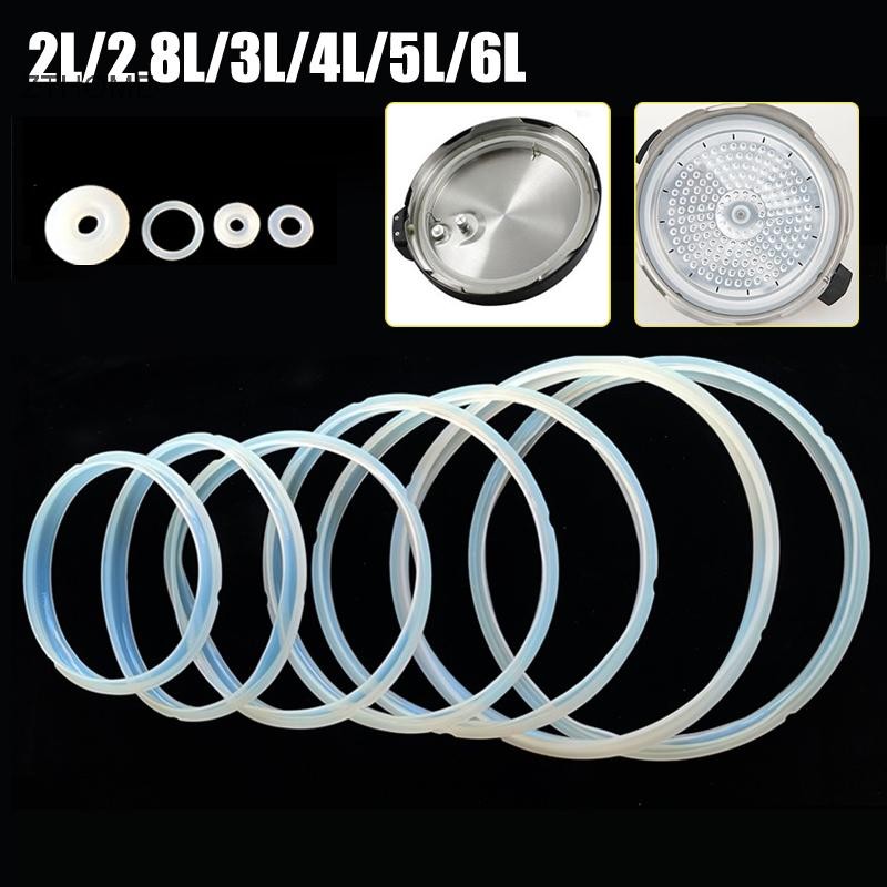 Zthome 18-24cm Cao Su Silicon Thay Thế Rõ Ràng Gioăng Nhà Nồi Áp Lực Con Dấu Vòng HOT