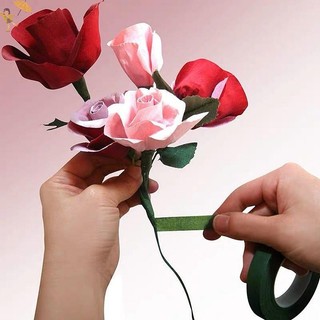 [Gou] Băng trồng hoa Tự dính Bó hoa Băng giấy thân cây Stamen Gói hoa DIY Hoa trang trí Đồ dùng đám cưới VN
