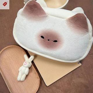 Alik Dễ Thương Pháp Nướng Túi Đựng Bút Sang Trọng Dung Tích Lớn Sinh Viên Hộp Đựng Đa Năng Ngộ nghĩnh Văn Phòng Phẩm Túi Bảo Quản Người Tổ Chức VN