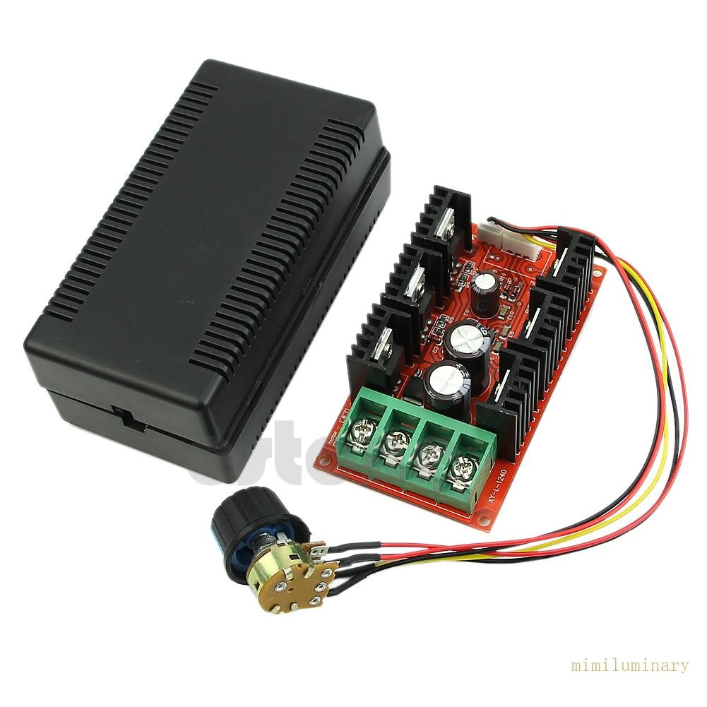 Ivy 12V 24V 48V 2000W MAX 10-50V 40A cho điều khiển tốc độ động cơ DC Bộ điều khiển RC HHO