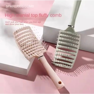 Lược chải tóc/da đầu massage giảm căng thẳng, gỡ rối cho tóc ướt xoăn, tạo kiểu salon