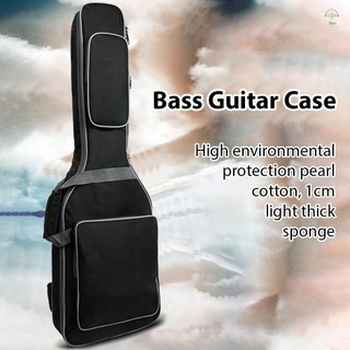 12mm Bass Guitar Ốp Lưng Chống Thấm Nước Bụi Túi Mềm Vải Oxford 600D Điện Bass Guitar Gig Túi Thoáng Khí Dây Đeo Lớn Lưu Trữ Túi