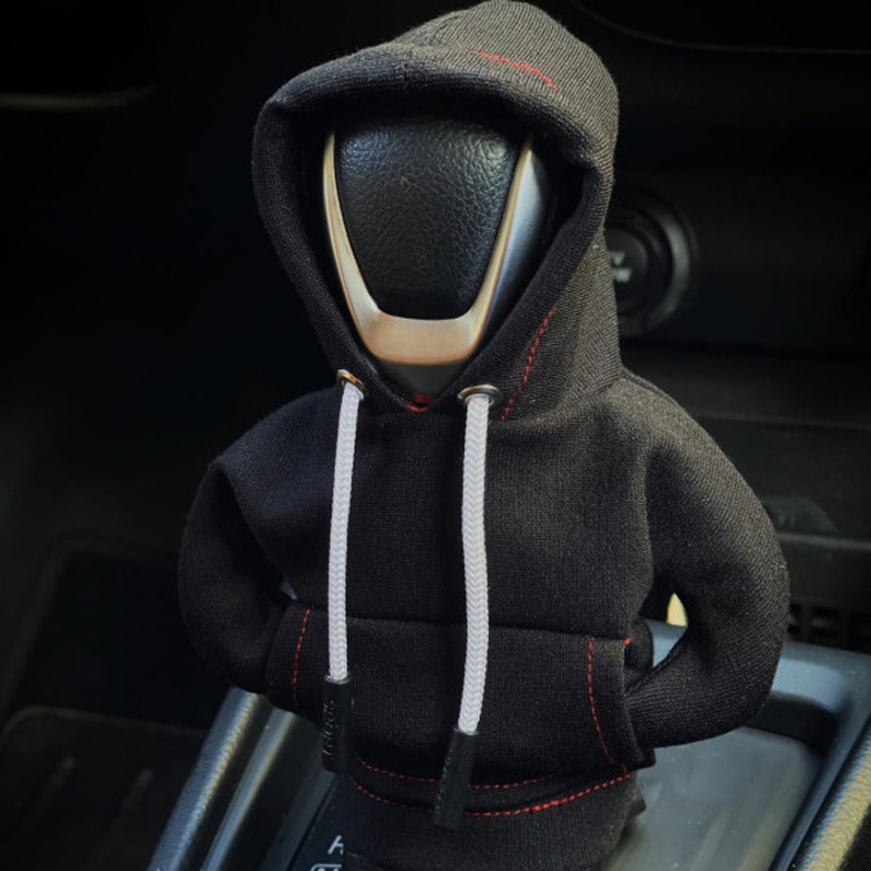 Gear Shift Hoodie Cover Shift Cover Gear Handle Trang trí Phù hợp với Hướng dẫn sử dụng Tự động Đa năng Xe Shift Lever Trang trí nội thất