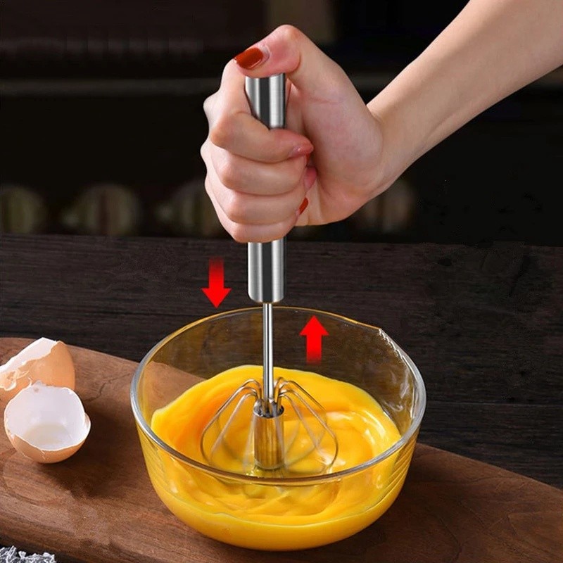 Cây đánh trứng inox, Cây pha cafe thông minh tự động không cần pin