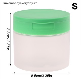 1 Cái 250 / 300 / 350ml Tẩy Trang Bông Kem Nắp Bình Sữa Dưỡng Thể Bình Tẩy Tế Bào Chết Hộp Đựng Mỹ Phẩm Du Lịch Chai Di Động