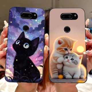 Dành Cho LG V30 2017 Ốp Lưng H930 H931 H932 H933 Silicon Dành Cho LG V35 + V35 ThinQ LM-V350 Cool Tiger Dragon Soft TPU Vỏ Điện Thoại