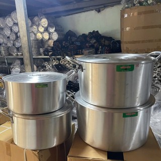 Nồi nhôm đúc loại dày, hàng tại xưởng size lớn 40-42-44-46-48-50cm - Trường An VN