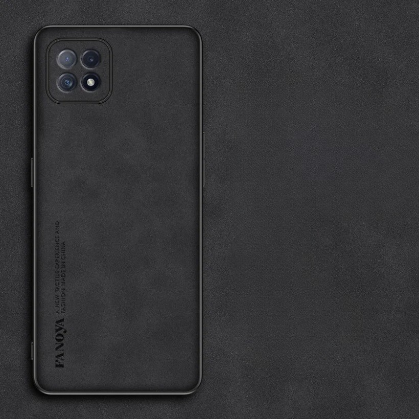 Ốp lưng Oppo A73 5G CPH2161 Da PU chống sốc Ốp lưng cứng Vỏ điện thoại mờ Ốp lưng silicon cho Oppo A73 5G CPH2161