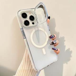 Với màng ống kính giá đỡ kim loại chống trượt và chống va chạm ẩn màu sắc thay đổi cho IPhone 16 15 14 13 12 11 Pro Max Plus với kết hợp mềm và cứng từ tính mạnh mẽ