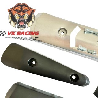 Ốp pô che pô spark sirius - exciter - 2 miếng - tặng 4 con ốc