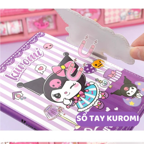 Hộp Quà Cô Gái Màu Tím  Dễ Thương Cho Bé Gái, Bộ Đồ Dùng Học Tập Cute - Set Quà Tặng Sanrio Đáng Yêu