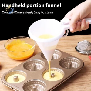 B & N Phễu cầm tay có thể điều chỉnh Khuôn làm bánh kẹo sô cô la Kem làm bánh ngọt Bánh quy Cupcake Pancake Maker Cung cấp làm bánh nhà bếp.