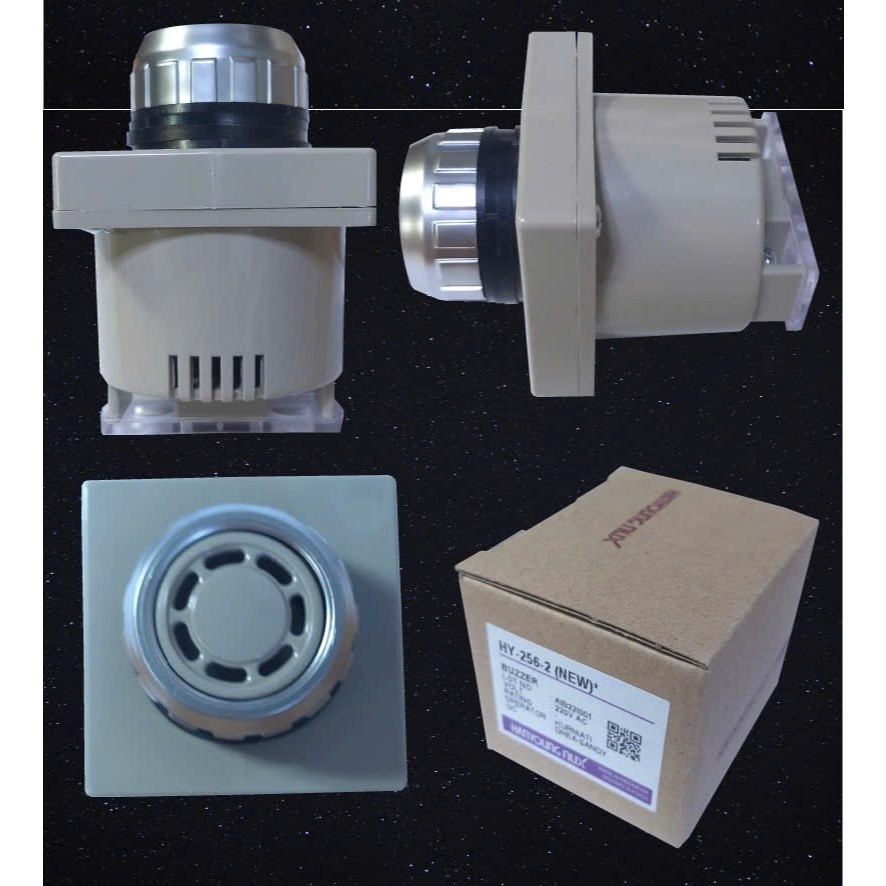 Còi báo Hanyoung HY-256,còi báo nguồn Hanyoung,còi báo phi 25,còi báo hiệu,còi cảnh báo,còi hú,còi báo động,chuông báo
