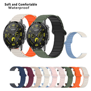 Dây đeo silicon từ tính chống nước 18mm 20mm 22mm cho Huawei Watch GT6 GT5 Pro GT4 GT3 SE GT-2-3-4-5-6 41mm 42mm 46mm