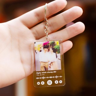 Móc Khóa Chibi Mica - In Theo Yêu Cầu, Thiết Kế Xinh Yêu