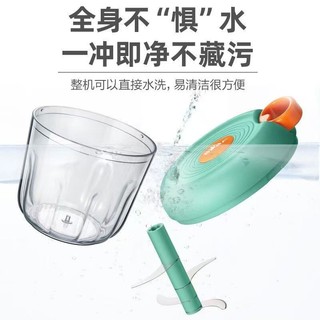 Máy xay thịt cho sử dụng gia đình, máy xay thực phẩm đa chức năng nhỏ thủ công, máy xay tỏi, máy xay thịt, máy trộn nhân và thịt băm