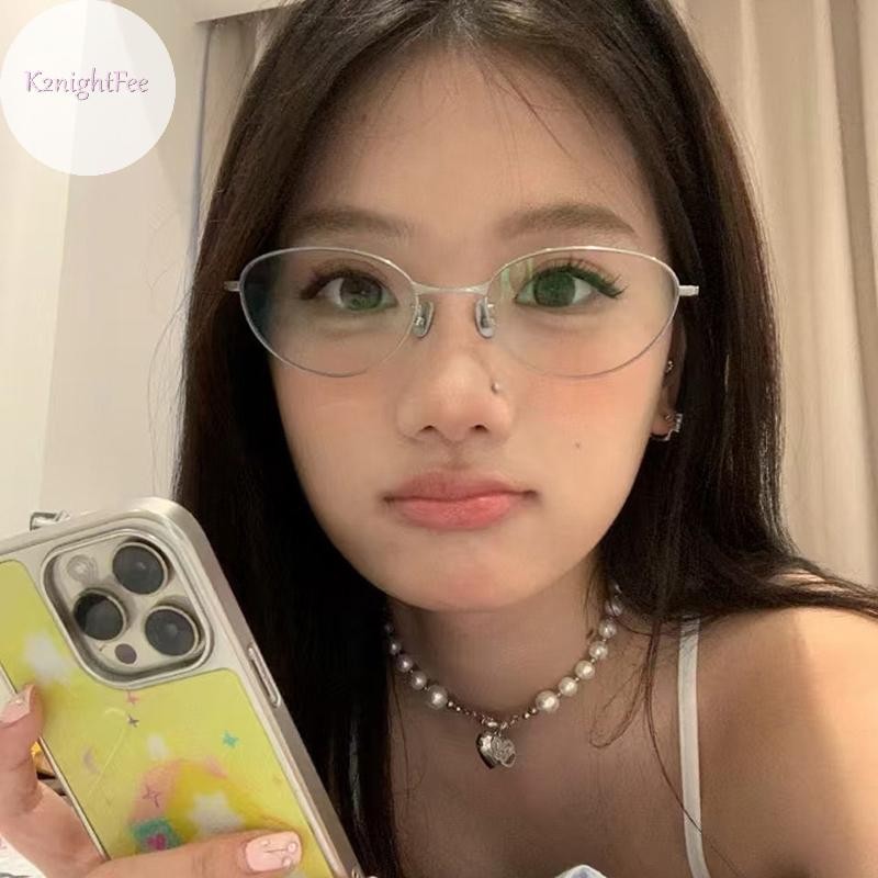 K2nightFee Phong Cách Thời Trang Nam Kính Chống Nắng Hình Bầu Dục Kính Mát Chống Phản Quang Nữ Y2K Kính Du Lịch Thời Trang Cho Nữ VN