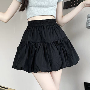 Chân Váy Nơ Phồng 2 Lớp Chất Mát Nhẹ xinh xắn